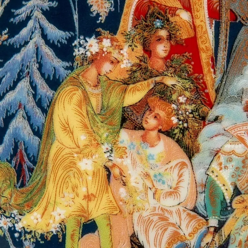  Коллекционная Тарелка «ДВЕНАДЦАТЬ МЕСЯЦЕВ» Фарфор - ЛФЗ, СССР -1993 год.