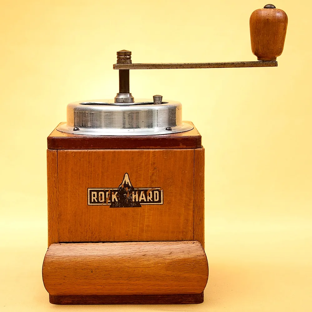 Коллекционная Ручная Механическая Кофемолка ROCK HARD, США - середина ХХвека.
