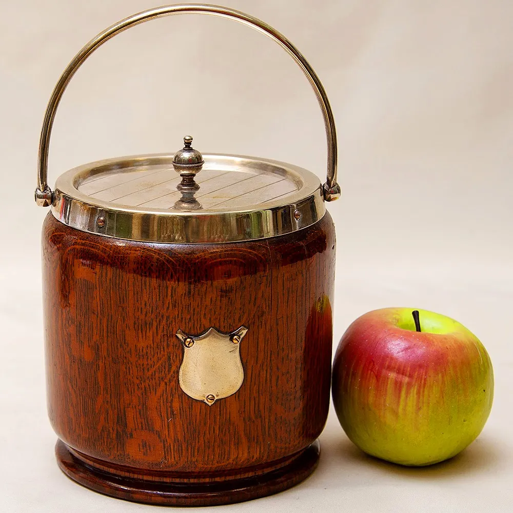 Редкость! Бисквитница - Сахарница - Баночка с крышкой, Дерево Фарфор, Англия.