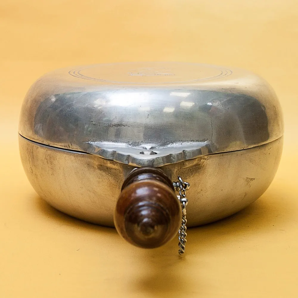 Винтажный Алюминиевый Судок - Кастрюля - Жаровня «Петух в вине» Франция, 50-е годы ХХ века!