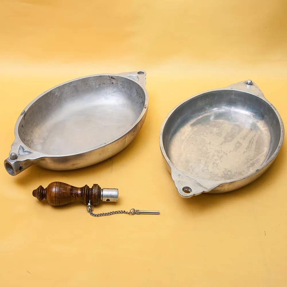 Винтажный Алюминиевый Судок - Кастрюля - Жаровня «Петух в вине» Франция, 50-е годы ХХ века!