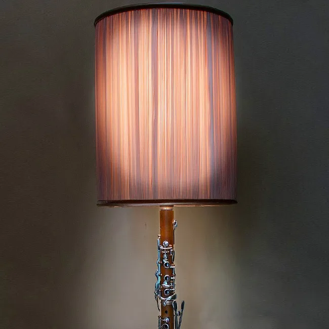 Дизайнерская Электрическая Настольная Лампа Светильник «КЛАРНЕТ» - 1965г».