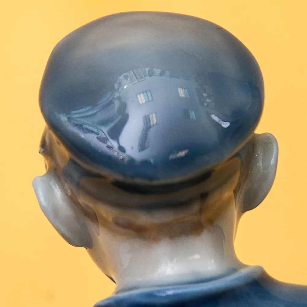 Фарфоровая Статуэтка «Мальчик - Пастух» ROYAL COPENHAGEN,  Дания, 50 -е годы ХХ века.