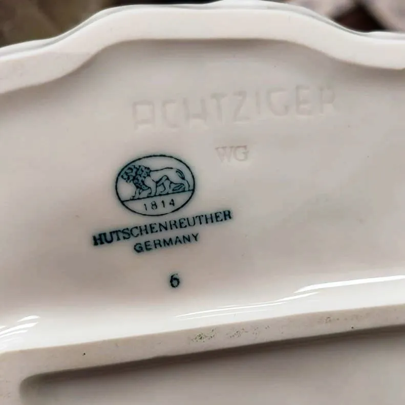 Большая Фарфоровая Статуэтка «Птицы - Взлетающие утки», Hutschenreuther,  Германия -1970 год.