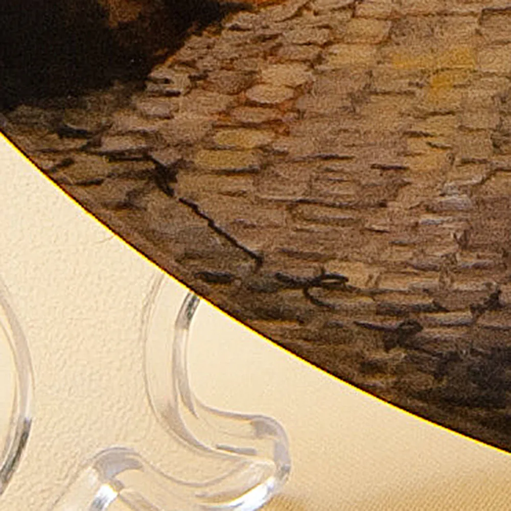 Коллекционная Тарелка «Рыночная площадь в Хомберге» Фарфор VOHENSTRAUSS, Германия -1990 год.