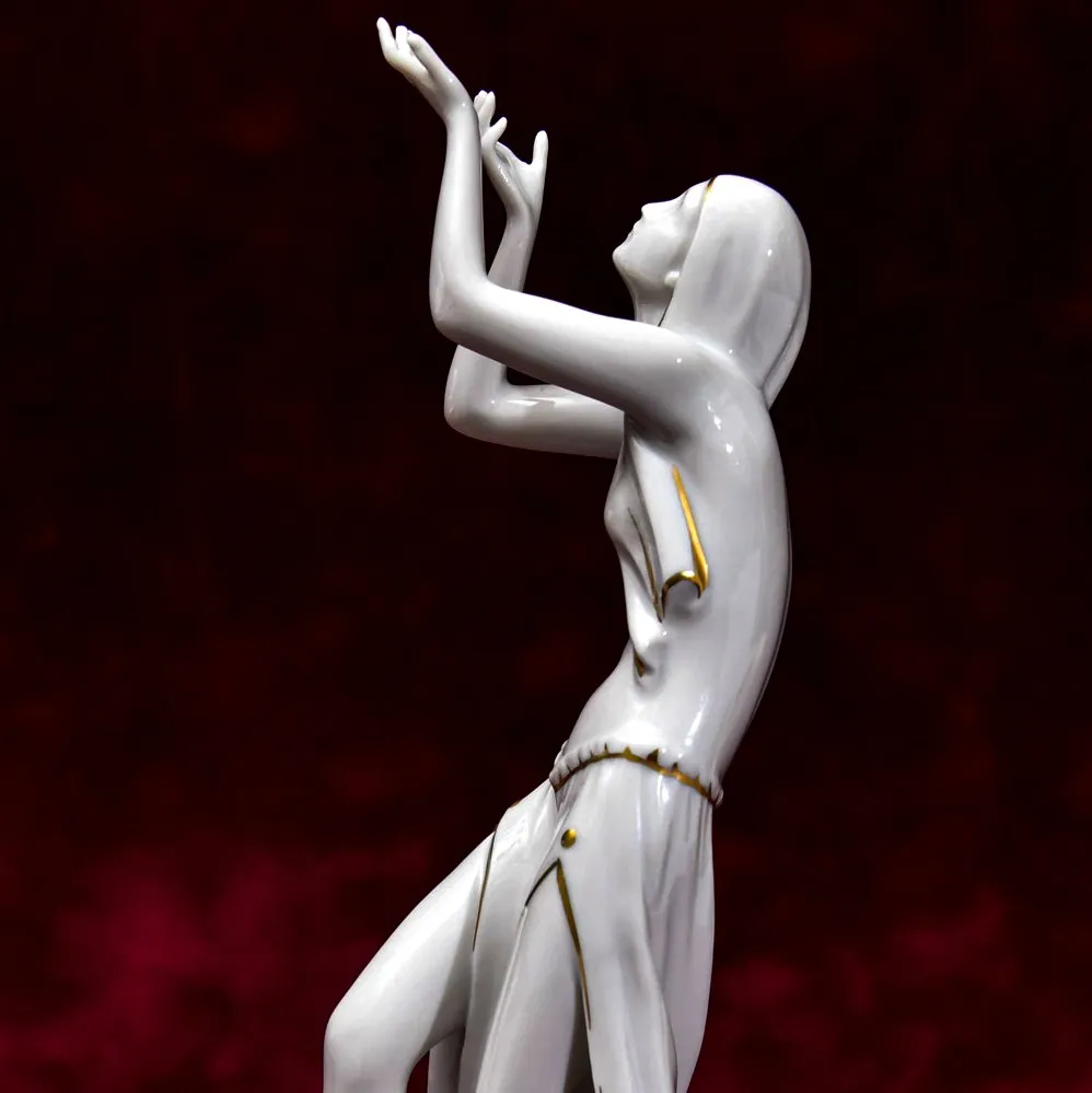 Редкость!!! Авторская Фарфоровая статуэтка «ТАНЕЦ - МОЛИТВА», ROSENTHAL Германия - 1936 год.