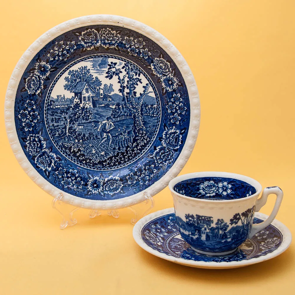 Классическая Чайная пара+Тарелка (Тройка) «Rusticana» VILLEROY&BOCH, Германия.