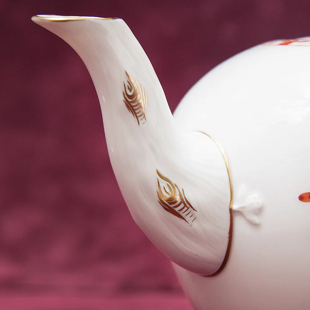 Чайный Сервиз «Индийский цветок» на 6-ть персон Фарфор MEISSEN / МЕЙСЕН Германия.