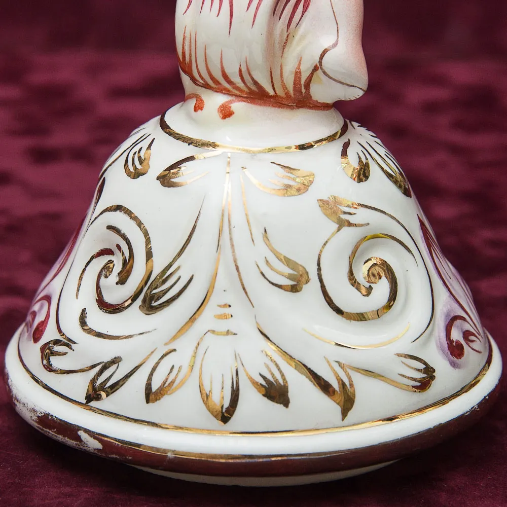 Большой Декоративный Кувшин - Ваза «Райский Сад», Фаянс Capodimonte / Каподимонте Италия Н-53 см.