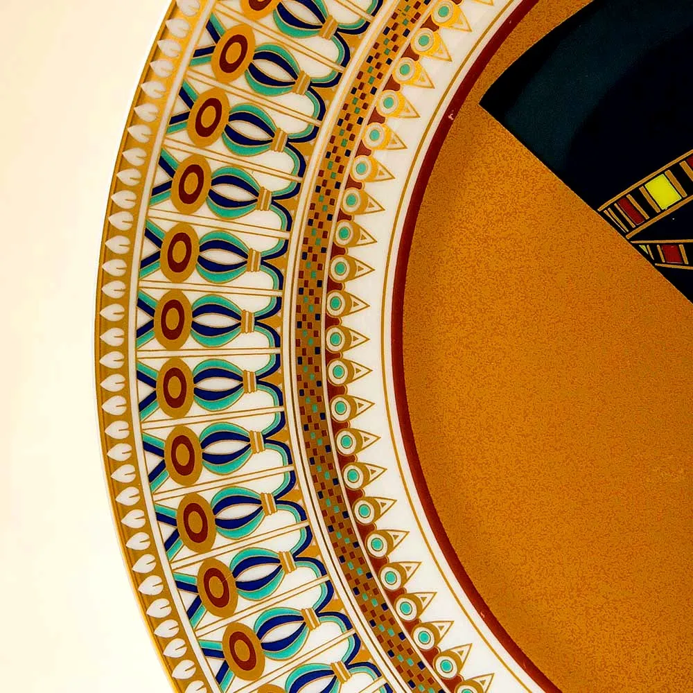 Большое Коллекционное Блюдо - Тарелка «НЕФЕРТИТИ» Фарфор KAISER Германия.