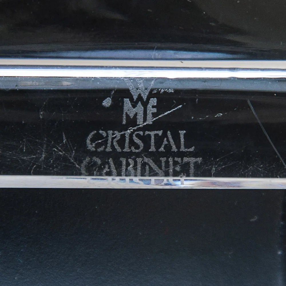 Классическая Ваза Цветного Хрусталя WMF Crystal Cabinet Германия Н-30 см., конец 60-х гг.