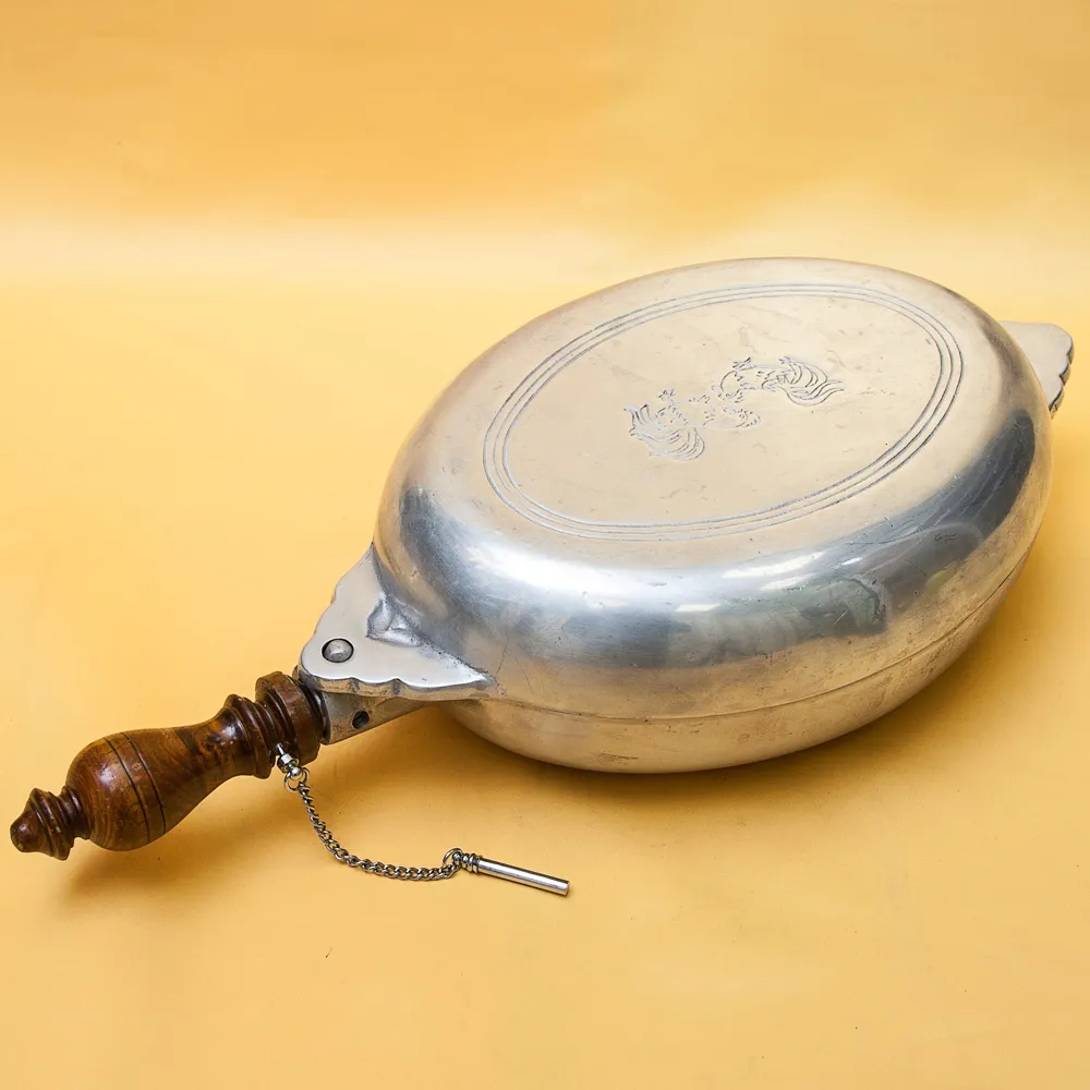 Винтажный Алюминиевый Судок - Кастрюля - Жаровня «Петух в вине» Франция, 50-е годы ХХ века!