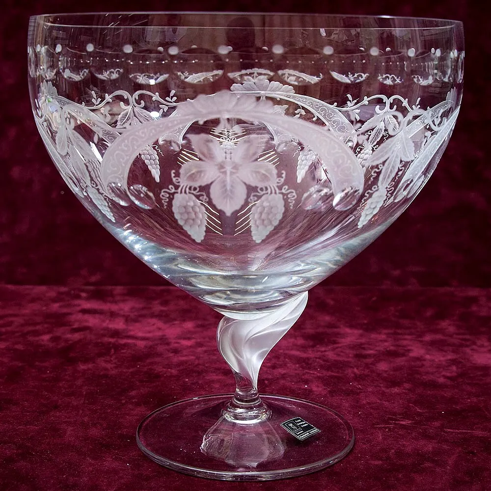 Винтажная Конфетница - Фруктовница - Ваза, Хрусталь Spiegelau Crystal Германия 60 -е гг.