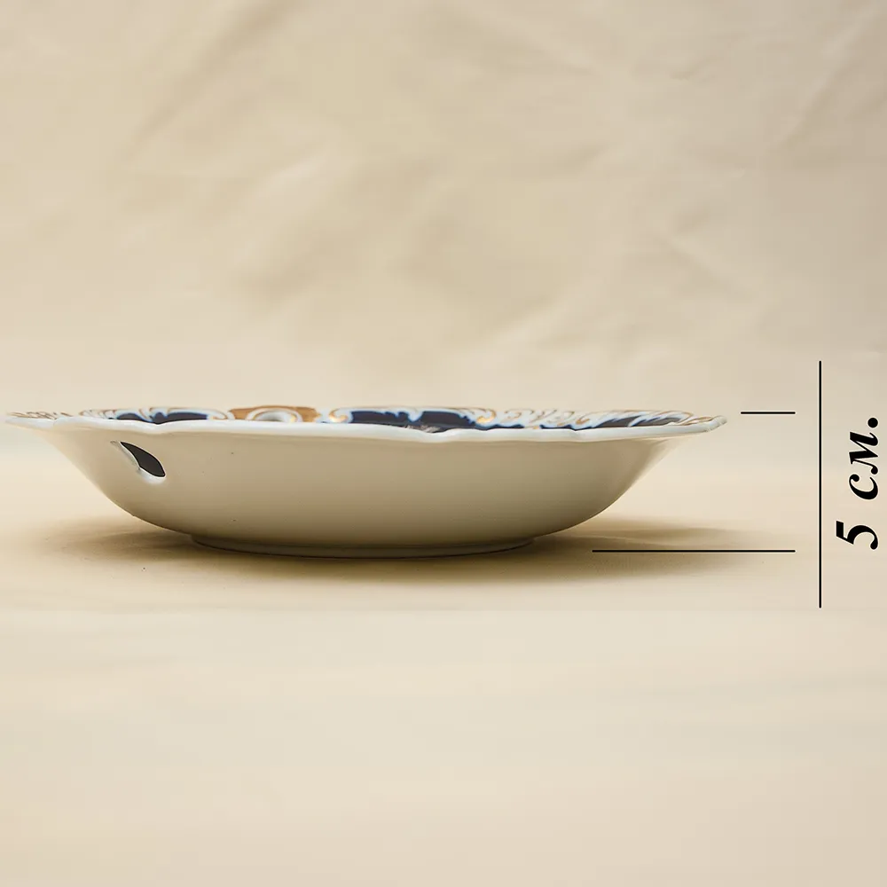 Коллекционное Сервировочное Блюдо «Золотая Роза» WALLENDORF, Германия -1963 год.