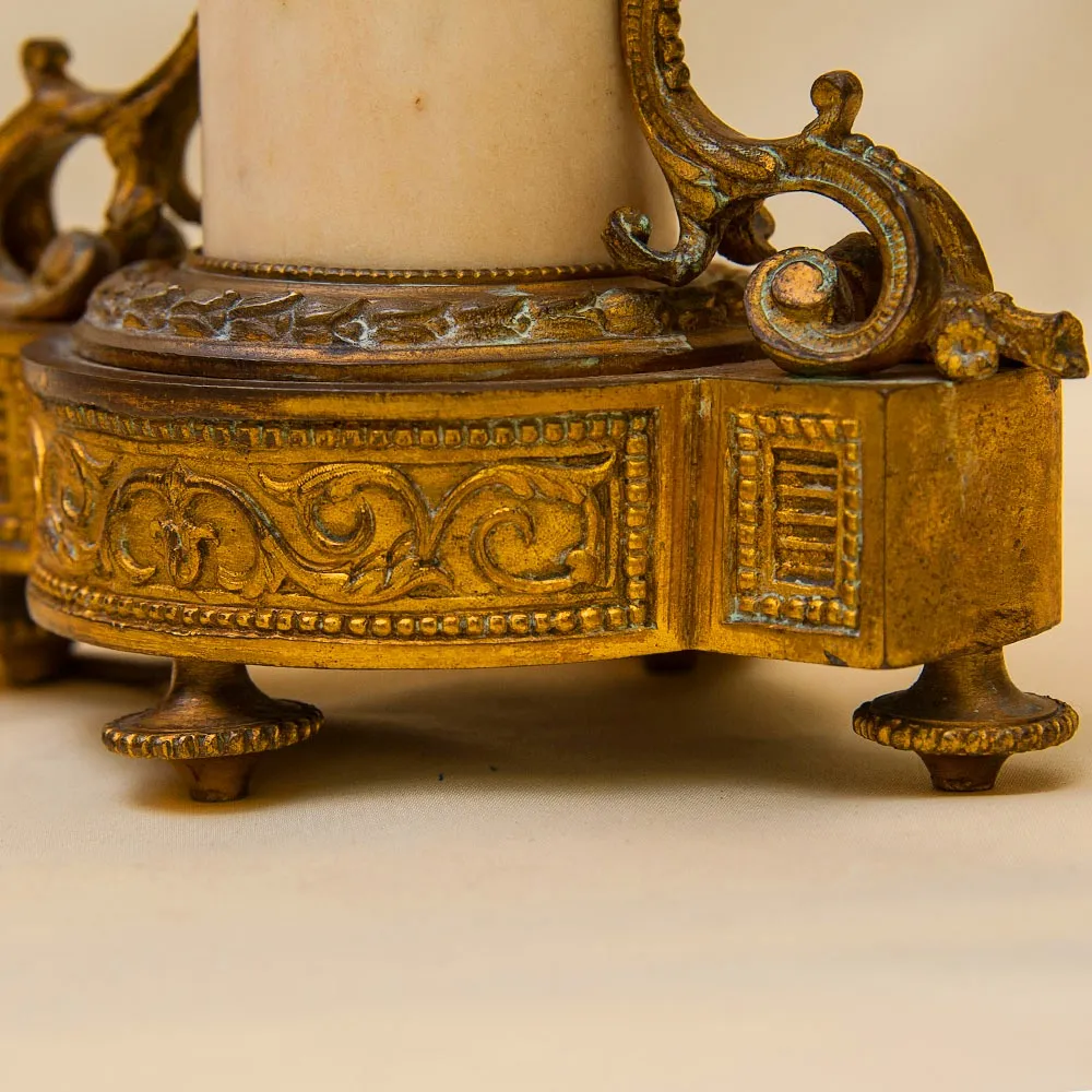 Винтажная Настольная Электрическая Лампа - Светильник «Путти - Ангелочек» Франция.