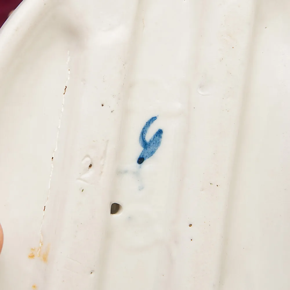 Фарфоровая Статуэтка «Мальчик с собакой» Артель КЕРАМИК - CCCР 50 -е годы ХХ века.