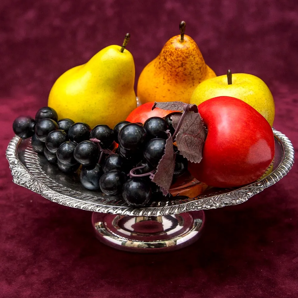 Металлическое Блюдо - Сухарница - Конфетница - Фруктовница, Silverplate, SHEFFIELD Англия, 70 гг.