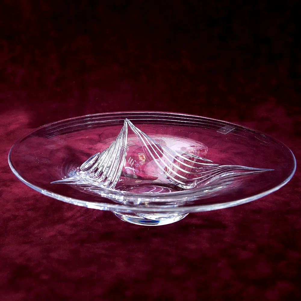 Хрустальное Блюдо для фруктов - Ваза, DOROTHEENHUTTE Германия, 70-е годы ХХ века.