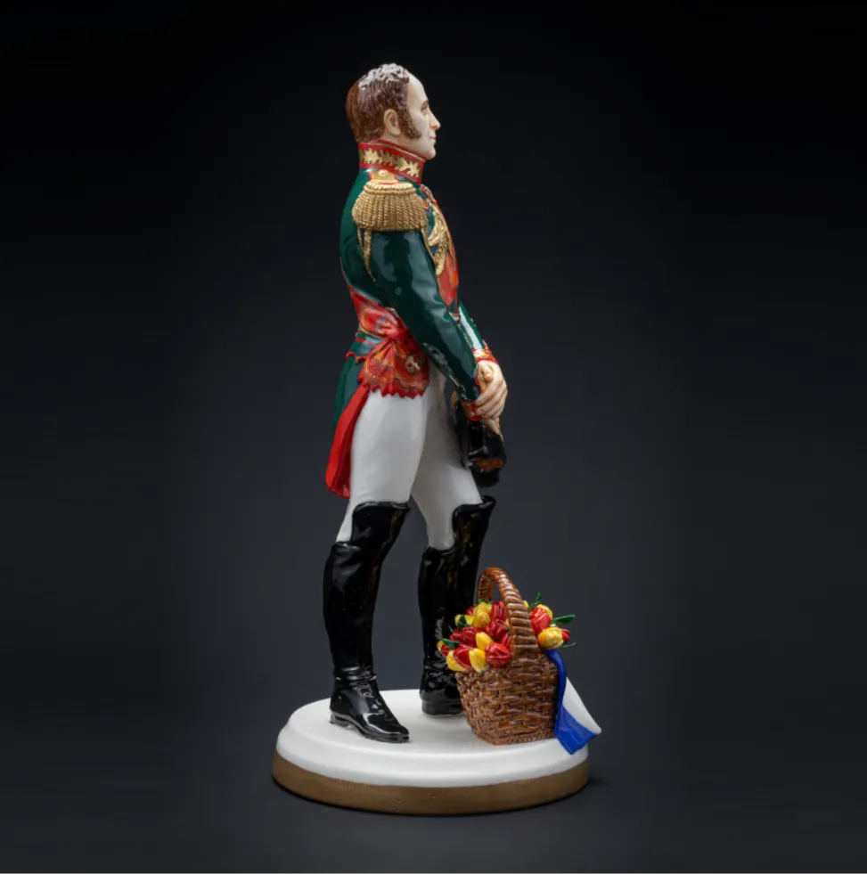 Коллекционная Авторская Статуэтка «Генералы Отечественной Войны 1812 года - Бенкендорф А.Х.», фарфор, Россия. 