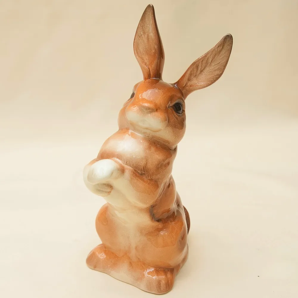 Коллекционная Фарфоровая Статуэтка «Заяц», GOEBEL, Германия - 1979 год.