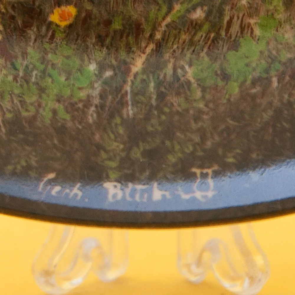 Коллекционная Тарелка «ФАЗАНЫ» Фарфор KAISER Porzellan Германия 1992 год.