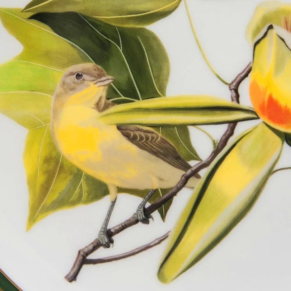 Коллекционная Тарелка - Блюдо «Красно-Черная Пиранга» Фарфор, WEDGWOOD Англия 1977 год.