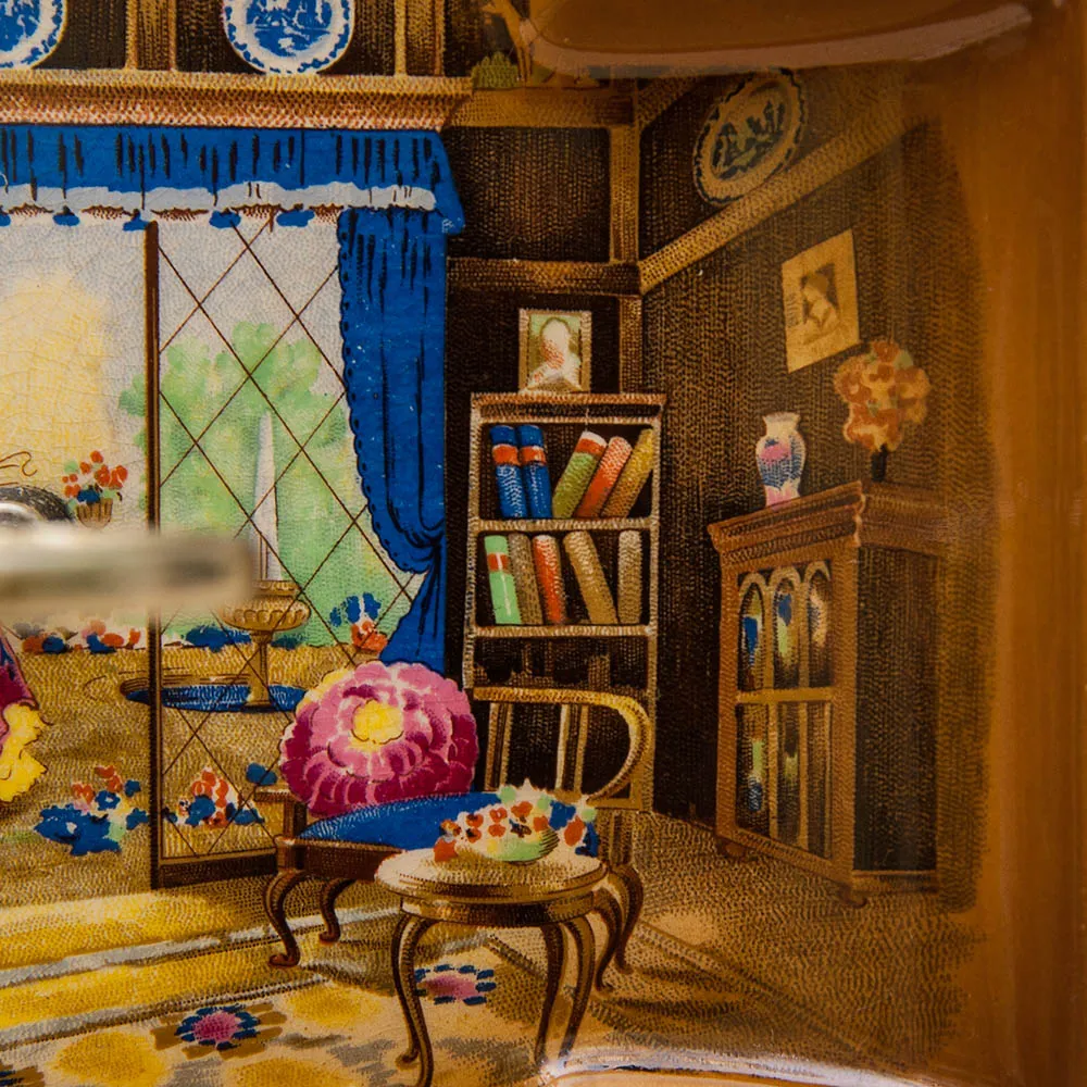 Антикварная Сервировочная Менажница - Блюдо - Тарелка Фаянс Англия -1906-1930 годы