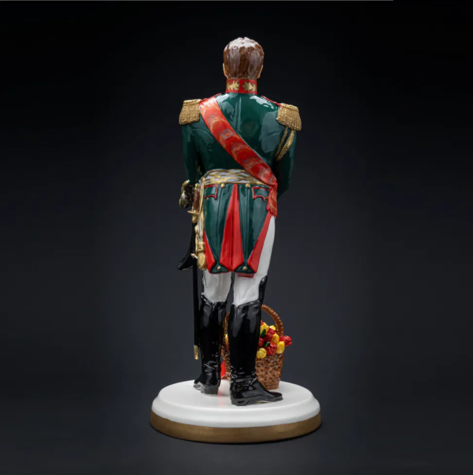 Коллекционная Авторская Статуэтка «Генералы Отечественной Войны 1812 года - Бенкендорф А.Х.», фарфор, Россия. 