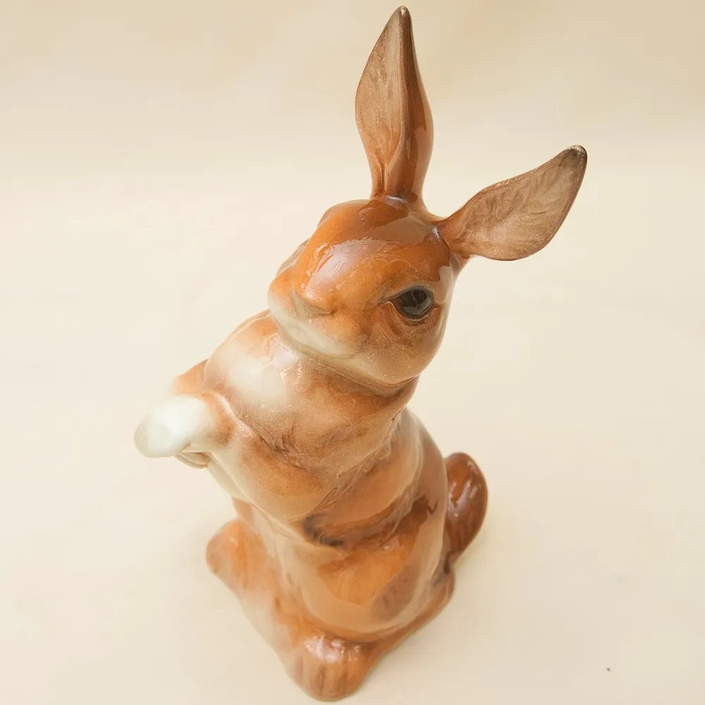 Коллекционная Фарфоровая Статуэтка «Заяц», GOEBEL, Германия - 1979 год.