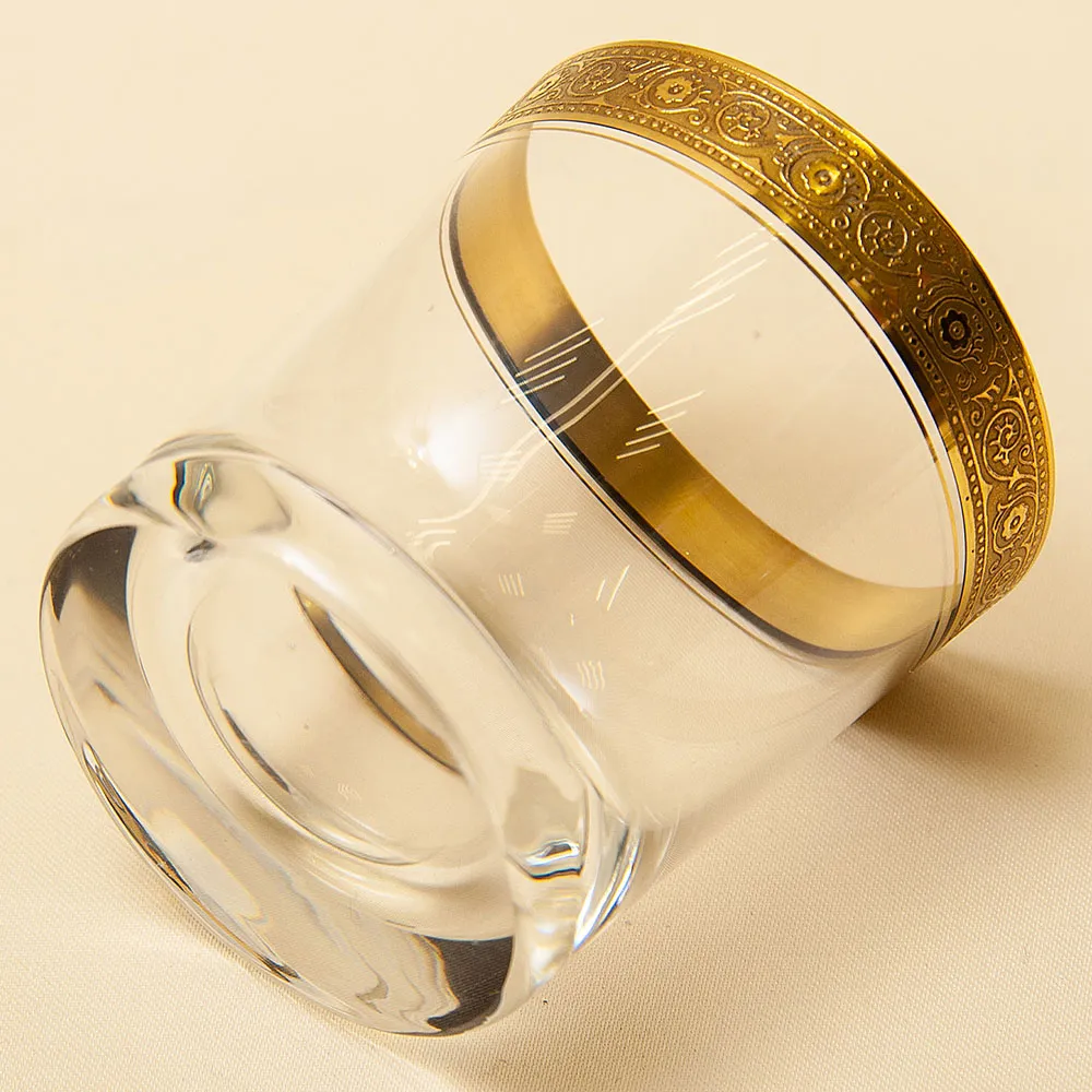 Набор для напитков из 6-и хрустальных стаканов и кувшина «Concorde», Theresienthal Германия, 50 гг.