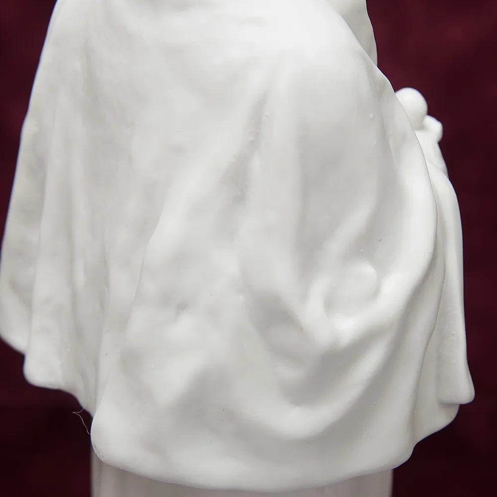 Коллекционная статуэтка "Пушкин перед дуэлью", Бисквитный Фарфор, СССР ДФЗ Вербилки, 30-е гг.