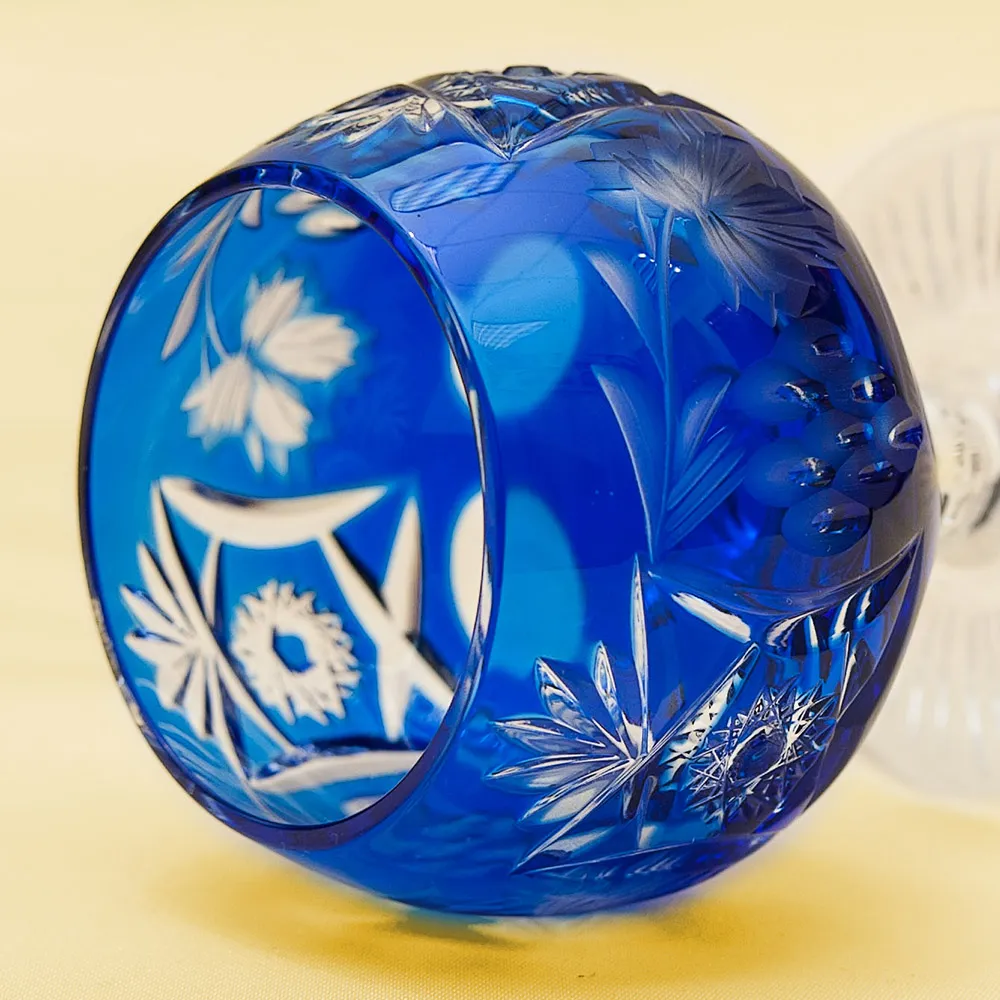 Набор Графин и 6-ть Рюмок «Marsala Glass - Виноград», Хрусталь NACHTMANN Германия, 60 -е годы ХХ века