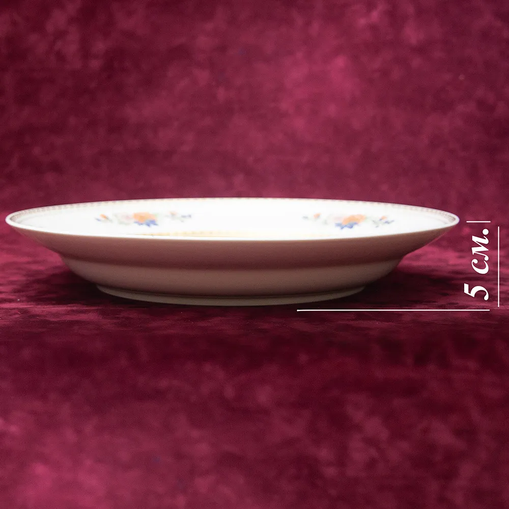 Коллекционная Авторская  Тарелка - Блюдо «Duchesse» Фарфор KAISER Германия D -32 см.