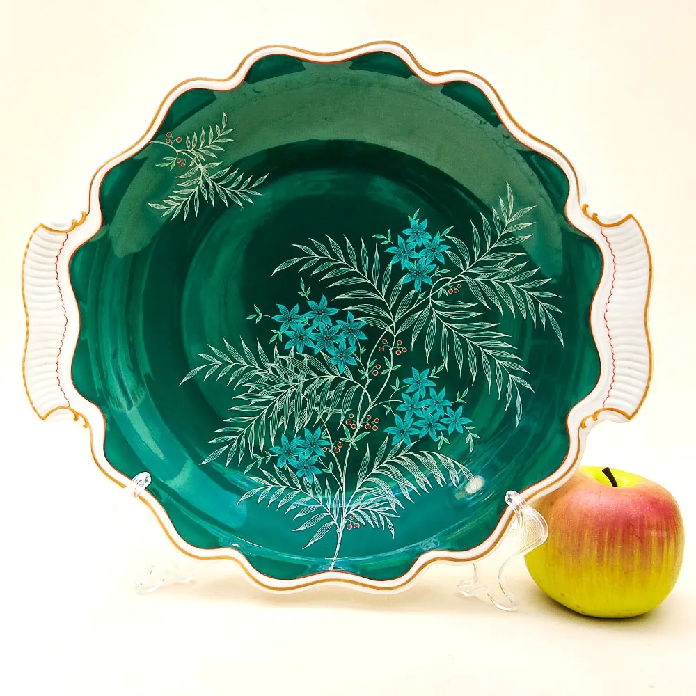 Сервировочное Блюдо - Тарелка - Поднос «Очарование» Фарфор WEIMAR Германия.