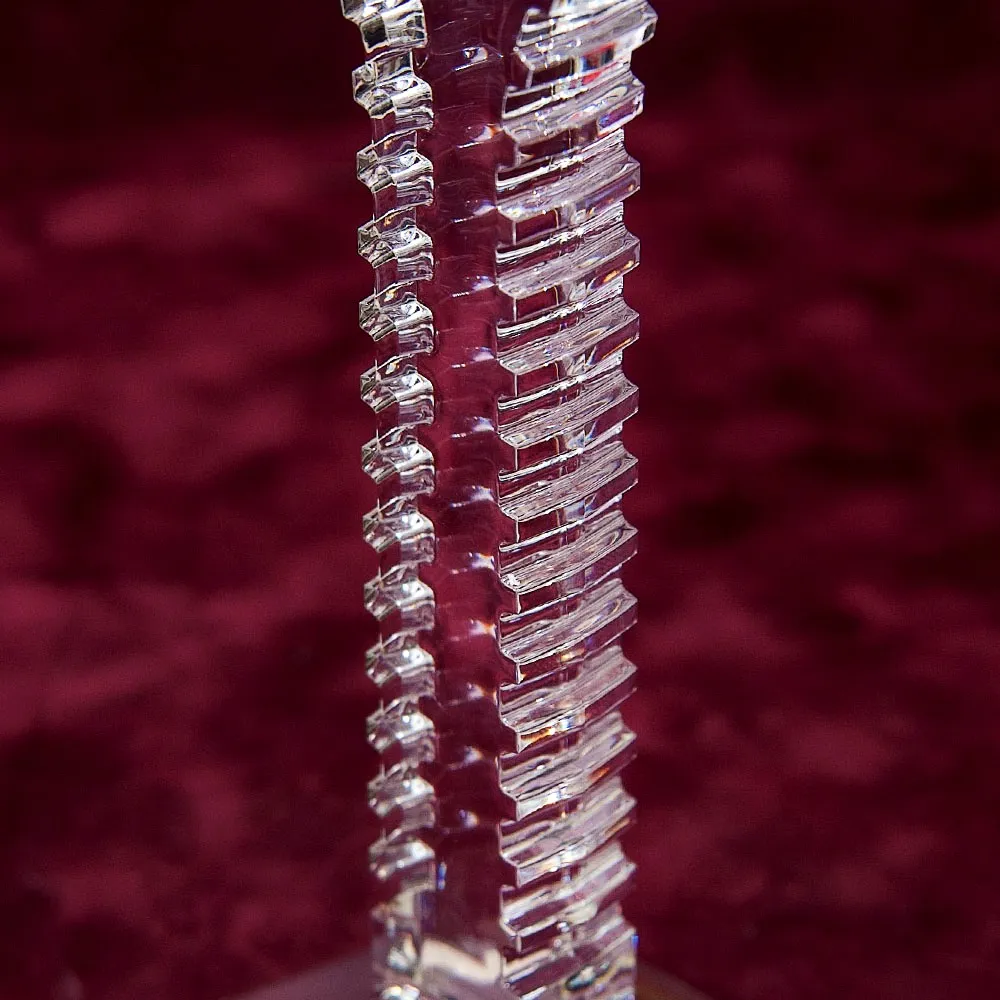 Редкость! Хрустальный Подсвечник БАККАРА / BACCARAT, Фрация, 70 -е годы ХХ века.