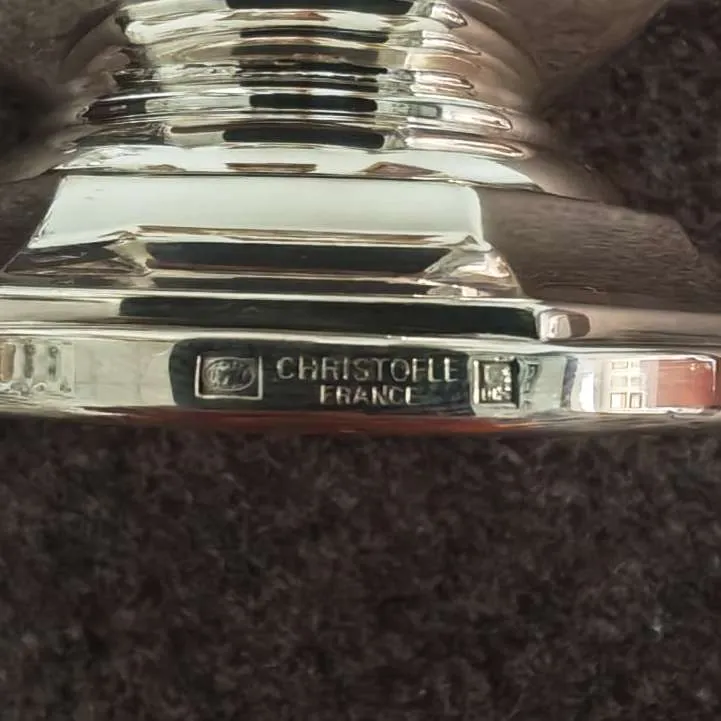 Винтажный Металлический Кофейник - Чайник на 1 л. Silverplated, Christofle Франция. 