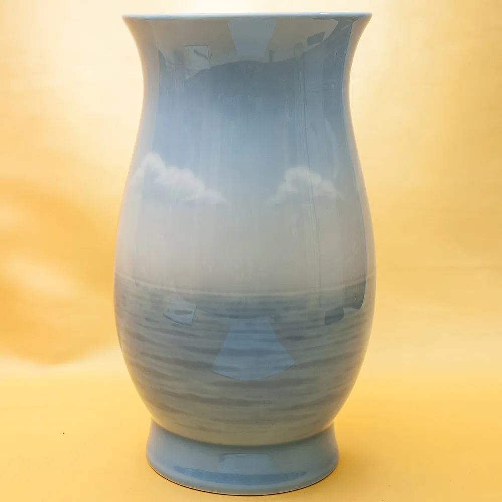 Большая  Фарфоровая Ваза «Белый Парус», B&G Copenhagen Porcelain, Дания - 1970-1983гг.