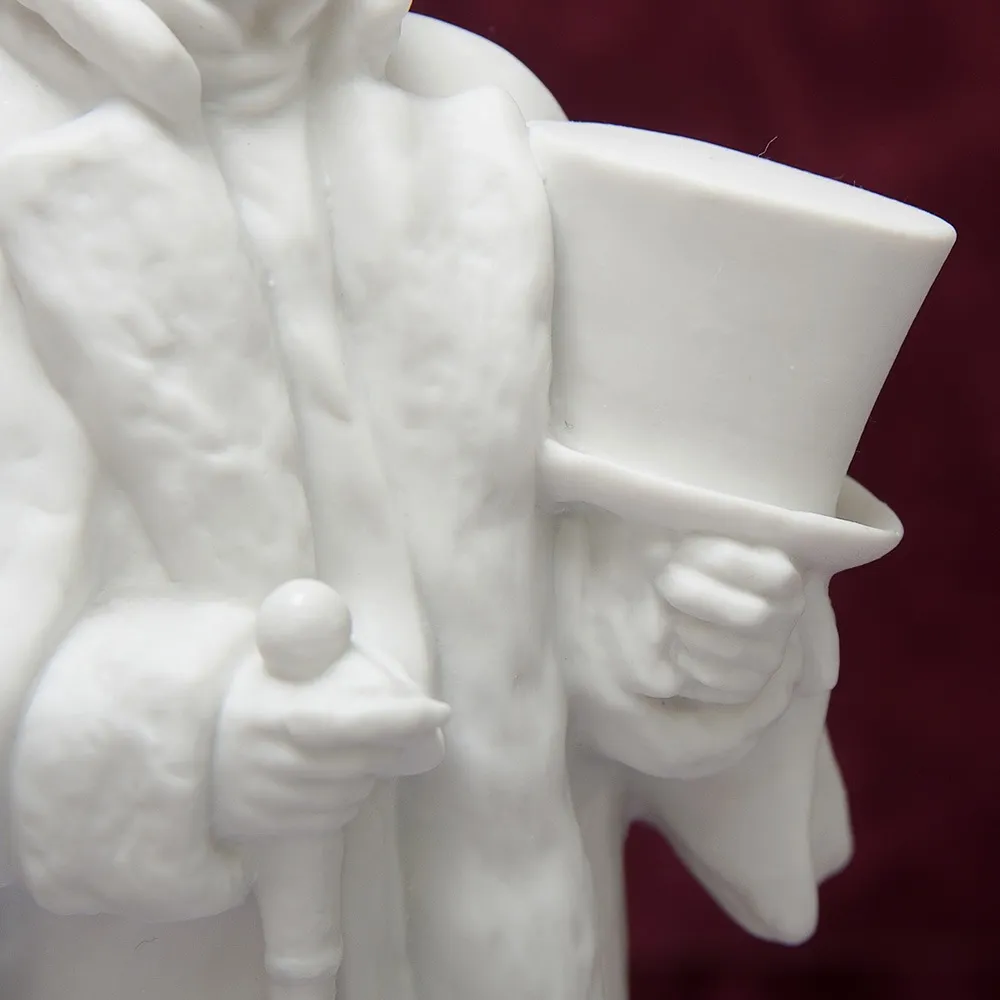 Коллекционная статуэтка "Пушкин перед дуэлью", Бисквитный Фарфор, СССР ДФЗ Вербилки, 30-е гг.