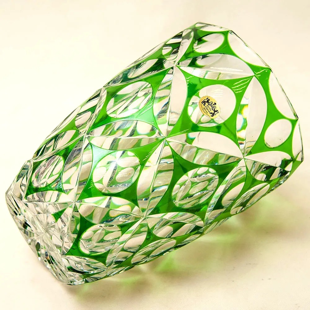 Коллекционая Хрустальная Ваза SPODE Crystal Германия 60-е годы. Н - 20 см.