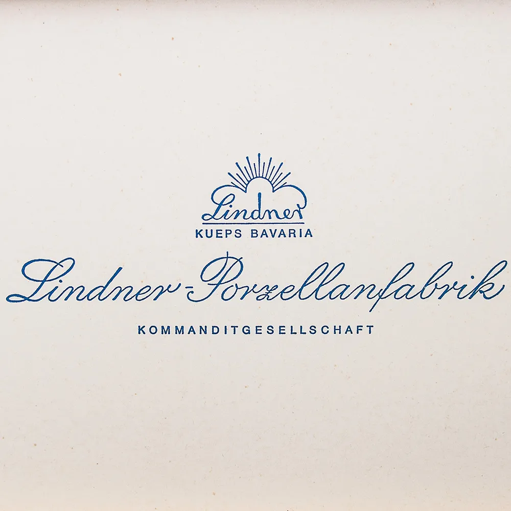 Набор Подставочных Тарелочек «Золотой Букет» Фарфор LINDNER Kups Германия D - 10 см.