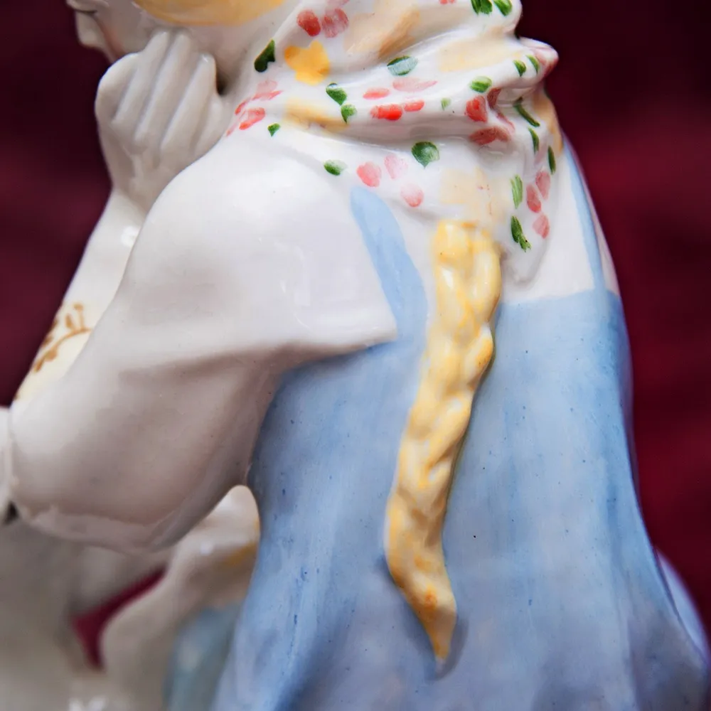 Редкость! Фарфоровая Статуэтка «Аленушка и братец Иванушка» ЛЗФИ. СССР 60-е годы ХХ века..