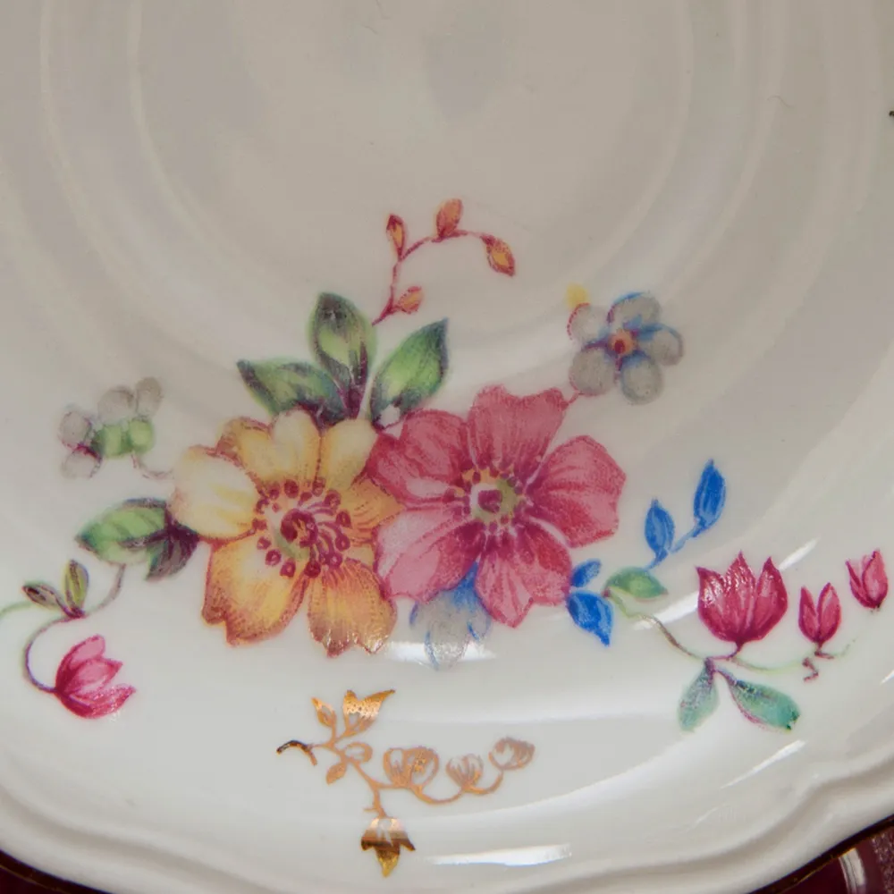 Кофейная Пара № 5 Фарфор «Elite Ada» Zeh Zcherzer Бавария