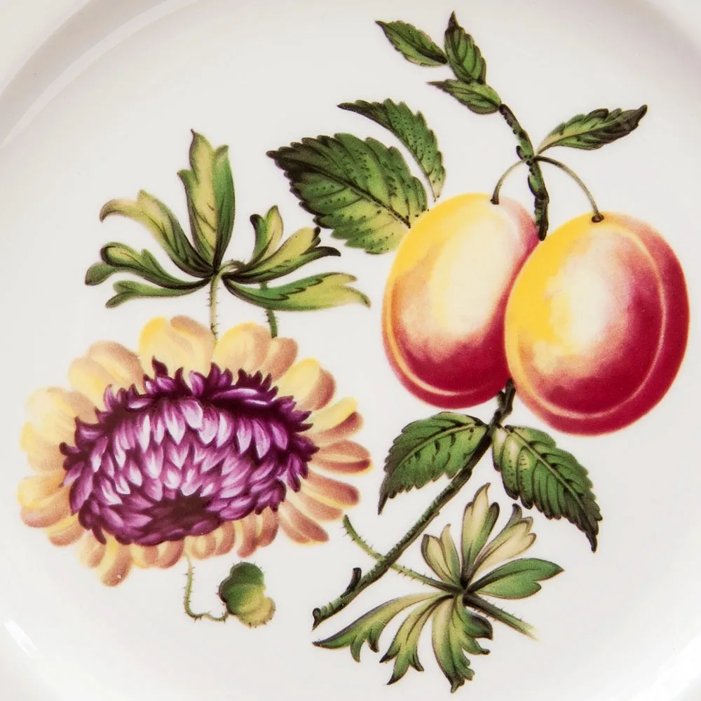 Коллекционная Тарелка - Блюдо «Хризантемы и Сливы» Фарфор, SPODE Англия 70-е годы ХХ века..