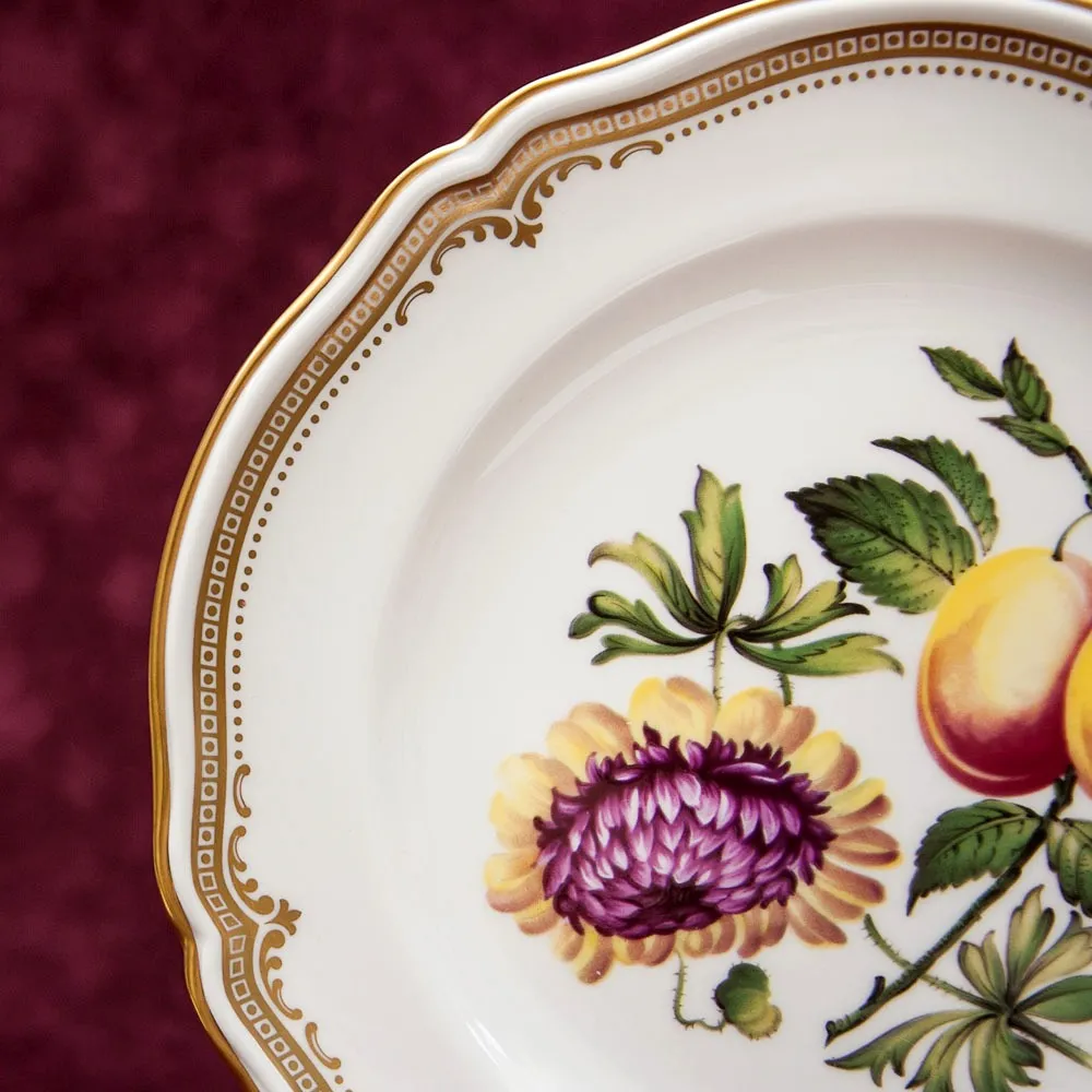 Коллекционная Тарелка - Блюдо «Хризантемы и Сливы» Фарфор, SPODE Англия 70-е годы ХХ века..