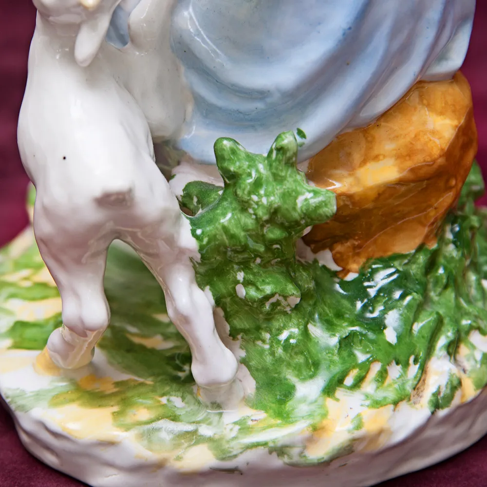 Редкость! Фарфоровая Статуэтка «Аленушка и братец Иванушка» ЛЗФИ. СССР 60-е годы ХХ века..