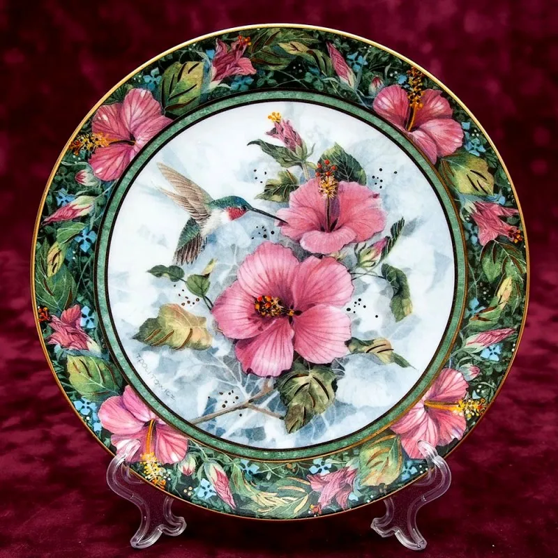 Коллекционная Тарелка «Имперcкий Колибри» Фарфор ROYAL DOULTON Англия - 80 гг.