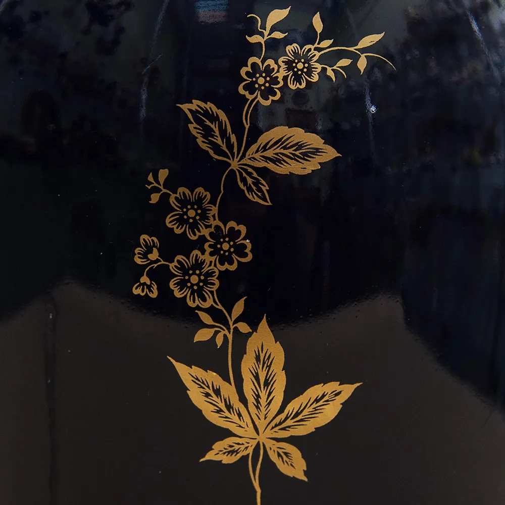 Кобальтовая Винтажная Ваза коллекция «Monic» Lindner Бавария, Германия 60 -е гг.