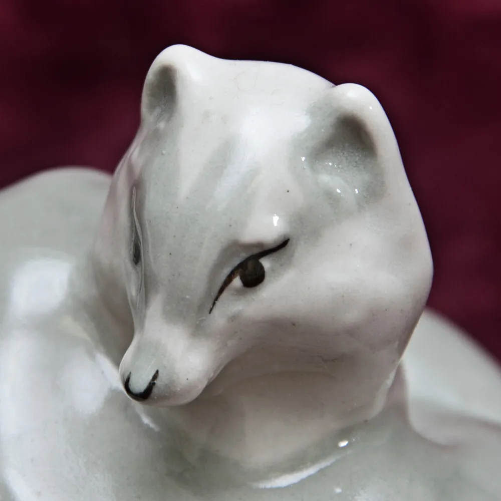 Коллекционная Фарфоровая статуэтка «ДВА ПЕСЦА», Артель Прогресс СССР, 1946 - 1960 годы.