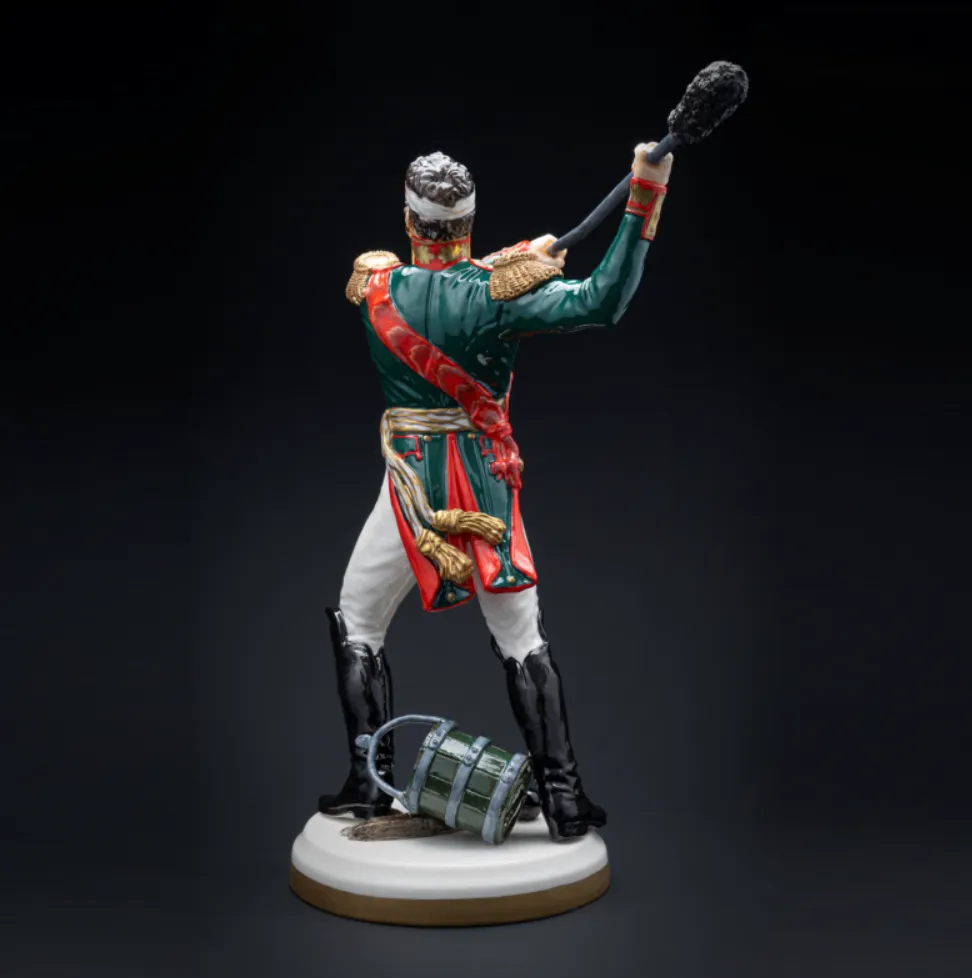 Коллекционная Авторская Статуэтка «Генералы Отечественной Войны 1812 года - Костенецкий В.Г.», фарфор, Россия. 