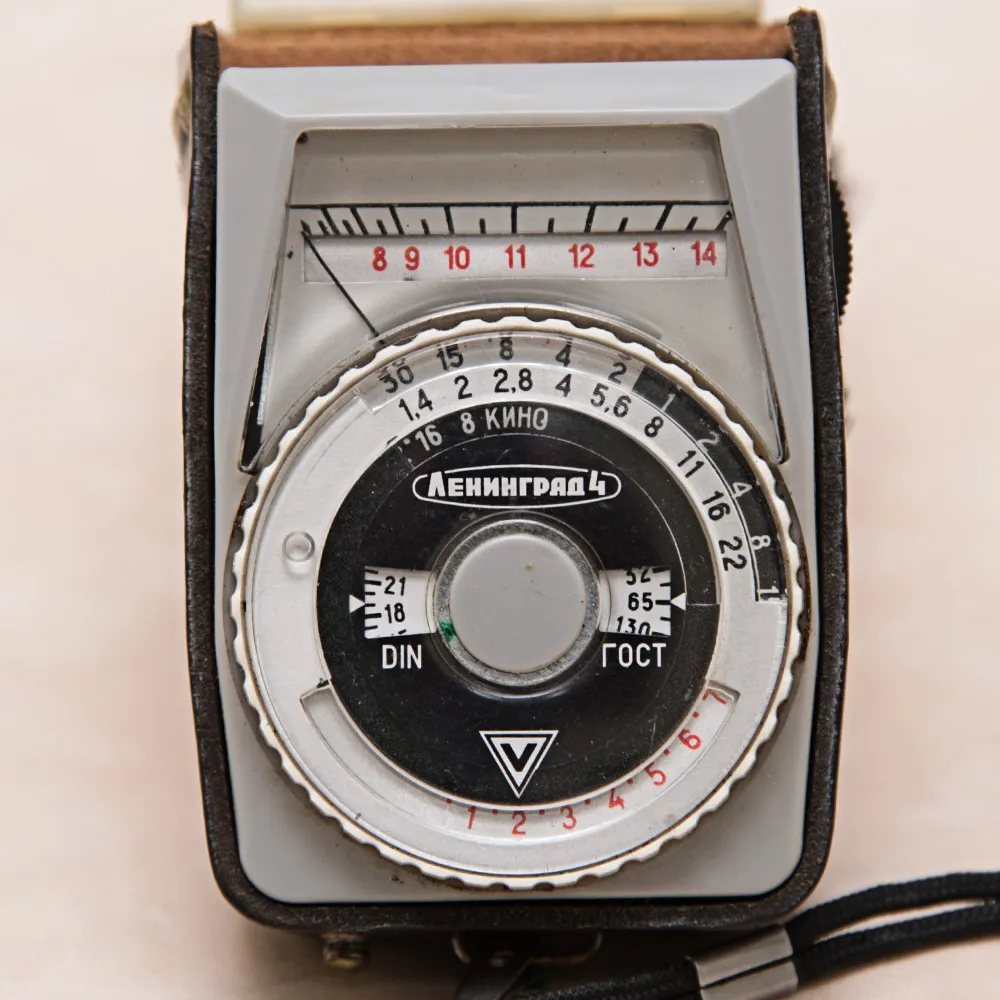Фотоэкспонометр «Ленинград-4» СССР - 1970 год.